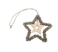 Christmas Gifts 49398 Décorations cintre étoile 17x14,5cm, Multicolore