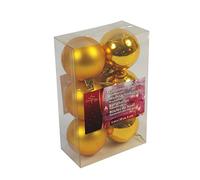 Christmas Gifts 78777 Boules de noël 6cm 6pcs, Multicolore