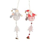 Christmas Gifts 98811 Décoration de Noël à Suspendre avec Cloche 15 cm