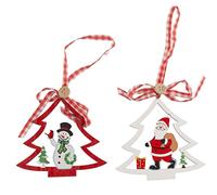 Christmas Gifts 98821 Décoration Noël à Suspendre avec 2 Assortiments 10 cm