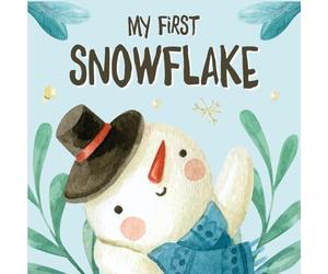 Christmas Gifts For Babies: My First Snowflake, High Contrast Book For Newborns 1 Year Old: +99 Simple Black & White Pictures For New Baby Boy, Girl 3-6 Months With Reindeer, Bear