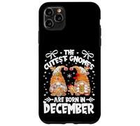 Christmas Gingerbread Birthday Gnomes Xmas Born in December Coque pour iPhone 11 Pro Max