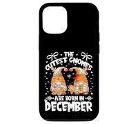 Christmas Gingerbread Birthday Gnomes Xmas Born in December Coque pour iPhone 12/12 Pro