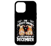 Christmas Gingerbread Birthday Gnomes Xmas Born in December Coque pour iPhone 12 Pro Max
