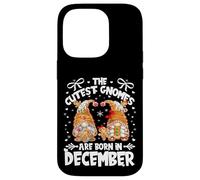 Christmas Gingerbread Birthday Gnomes Xmas Born in December Coque pour iPhone 14 Pro