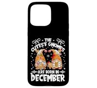 Christmas Gingerbread Birthday Gnomes Xmas Born in December Coque pour iPhone 15 Pro Max