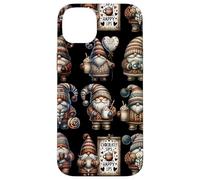 Christmas Gnomes Hot Cocoa Mugs for Fall and Thanksgiving Coque pour iPhone 14 Plus