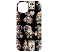 Christmas Gnomes Hot Cocoa Mugs for Fall and Thanksgiving Coque pour iPhone 15 Plus