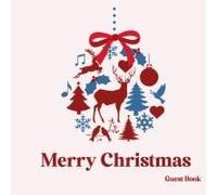 Christmas Guest Book (Hardback)