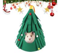 Christmas Guinea Hideaway, Guinea Pig Christmas Bed, Hamster Christmas Hideaway, Small Pet Christmas House, Guinea Christmas Toys, Holiday Animal Beds, Cozy Pet Christmas House