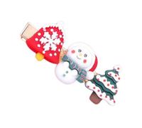 Christmas Hair Clips - Christmas Snap Hair Clips, Christmas Antler Hair Clips | Christmas Reindeer Hair Barrettes with Tree Designs, Non Slip Hair Pins for Styling Holiday Festivals