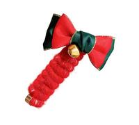 Christmas Hair Ties | Spiral Elastic Scrunchies | Festival Hair Accessories | Holiday Coil Scrunchies | Elastic Ponytail Holders No Damage Ties Girls Hair Accessories for Most Girls