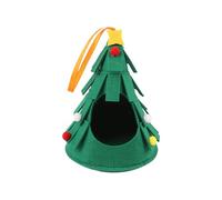 Christmas Hamster Cage, Christmas Bed for Hamster, Cozy Hamster Christmas Hideaway, Hamster Christmas, Christmas Hamster Bed with Soft Cushion for Small Animals & Birds, Hamster