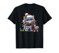 Christmas Hat British Shorthair T-Shirt
