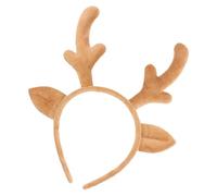 Christmas Headband Reindeer Antlers Headband | Reindeer Headbands | Animal Ears Headband for Cosplay Deer Costume Christmas Accessories Boppers