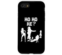 Christmas Ho Ho He Santa Clause de Noël pour Adulte Coque pour iPhone SE (2020) / 7/8