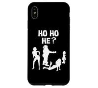 Christmas Ho Ho He Santa Clause de Noël pour Adulte Coque pour iPhone XS Max