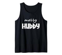 Christmas Holiday Husband, Family Matching, Xmas Merry Hubby Débardeur