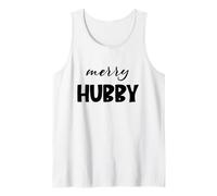 Christmas Holiday Husband, Family Matching, Xmas Merry Hubby Débardeur