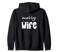 Christmas Holiday Husband, Family Matching, Xmas Merry Wife Sweat à Capuche