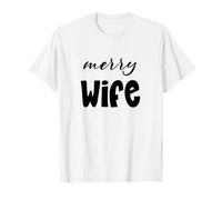 Christmas Holiday Husband, Family Matching, Xmas Merry Wife T-Shirt