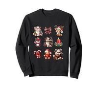 Christmas Holidays Reindeer Penguin Snowman Gingerbread Sweatshirt