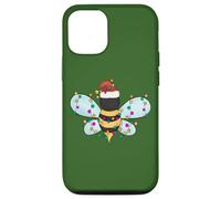 Christmas Honey Bee String Lights for Beekeeper & Bee Lover Coque pour iPhone 12/12 Pro