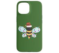 Christmas Honey Bee String Lights for Beekeeper & Bee Lover Coque pour iPhone 15