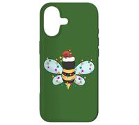 Christmas Honey Bee String Lights for Beekeeper & Bee Lover Coque pour iPhone 17