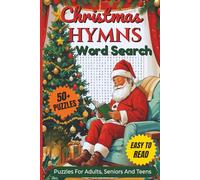 Christmas Hymns Word Search Puzzle Book: Word Searches with Clear and Easy to Read Words About Traditional Christmas Hymns, Faith & Worship Terms, ... for Vacations, Holidays and Relaxing Time