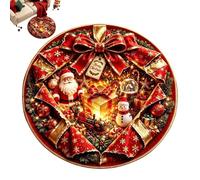 Christmas Illusion Rug - 3D Non-Slip Holiday Door Mat and Carpet | Equipped With A Reliable Non-slip Backing To Keep The Carpet Securely In Place On Hardwood, Tile, Or Laminate Flooring