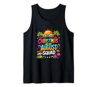 Christmas in August Squad Summer Holiday Party Art Débardeur
