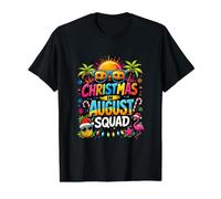 Christmas in August Squad Summer Holiday Party Art T-Shirt Graphique avec Valeur