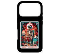 Christmas in Hell Tarot Card ! Scary Horror X-Mas Coque pour iPhone 17 Pro