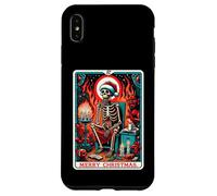 Christmas in Hell Tarot Card ! Scary Horror X-Mas Coque pour iPhone XS Max