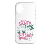Christmas in July Fatigué Santa But Still Naughty Christmas Coque pour iPhone 16