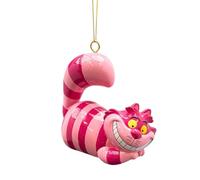 Christmas Inspirations Décoration d'arbre chat du Cheshire d'Alice au pays des merveilles - Pendentif de Noël pour les fans de Disney - Boule d'arbre - Décoration de Noël