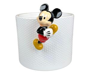 Christmas Inspirations Disney Mickey Mouse Pot Buddy Intérieur et Extérieur 10 x 7 x 4 cm Décoration de jardin pour pots de fleurs, vases - 10 x 7 x 4 cm - Suspension décorative pour pot