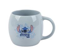 Christmas Inspirations Disney Stitch Tasse à café en céramique Lilo & Stitch pour café, thé et cacao, article de fans et idée cadeau, environ 13 x 10 x 8,7 cm