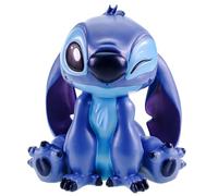 Christmas Inspirations - Figurine Disney© Stitch clignotant sous licence officielle de 165 cm en polyrésine - Statue 3D décorative, résistante aux intempéries, intérieur extérieur - Décoration à