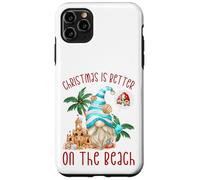 Christmas is Better on The Beach Funny Xmas GNOME Coque pour iPhone 11 Pro Max