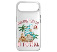 Christmas is Better on The Beach Funny Xmas GNOME Coque pour iPhone Air