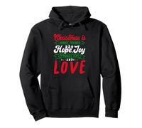 Christmas is Family, Friends Love Memories Funny Xmas Sweat à Capuche