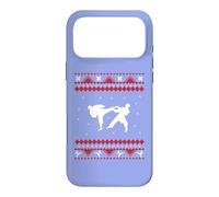 Christmas Karate Mixed Martial Arts Fun Coque pour iPhone 17 Pro Max