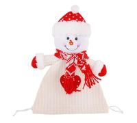 Christmas Knitted Candy Bags - Doll Bags Christmas Children's Gift Bag Decorations | Reusable Party Gift Bag | Reusable Wrapping Bag | Candy Knit Bâg for Christmâs Sacks Pouches Wrapping Festive