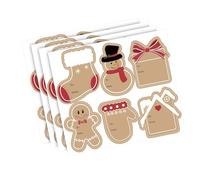 Christmas Labels Stickers, Gift Tags for Xmas Presents, Christmas Labels Stickers for Gift, Xmas Tags Sticker for Gifts Boxes Wrapping Paper