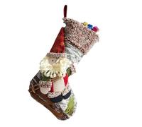 Christmas Large Boots Christmas Tree Decorations Candy Bag Santa Claus Elk Snowman Christmas Sock(Color 2)