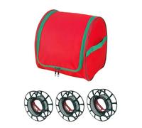 Christmas Light Storage - Oxford Cloth Organizer | Tear-Proof Christmas Light Storage Bag With 3 Reels, Durable Oxford Cloth Organizer For Packing, Moving, Home, Attic, Garage, Keeps Decorative Lights