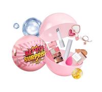 Christmas Makeup Set - 5 Inch ABS Sphere | Ribbon Gift Box With Storage Ball | Complete Cosmetic Collection For Women And Teens