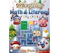 Christmas Math And Literacy Activity Book For Kids,Holiday Math And Reading Adventures